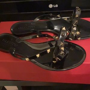 Valentino rockstud sandals. Like New!